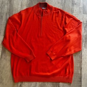 J-McLaughlin Men’s Quarter Zip Sweater